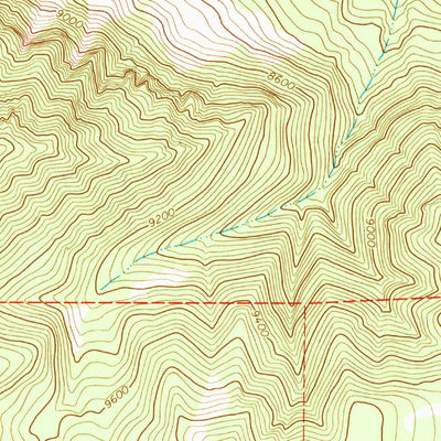 United States Geological Survey Tworoose Pass, UT (1967, 24000-Scale) digital map