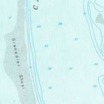 United States Geological Survey Tybee Island North, GA-SC (1955, 24000-Scale) digital map