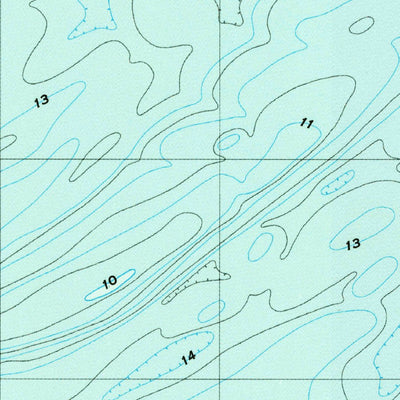 United States Geological Survey Tybee Island South, GA (1979, 24000-Scale) digital map