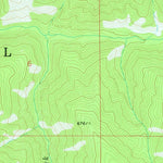 United States Geological Survey Tyee Mountain, ID (1972, 24000-Scale) digital map