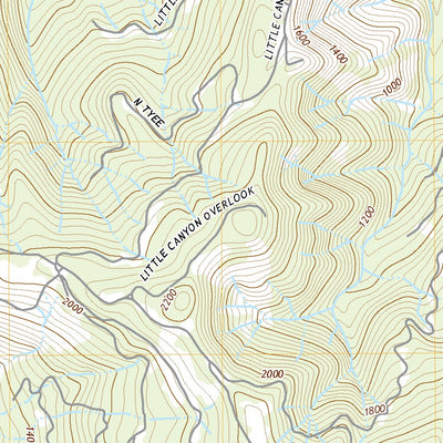 United States Geological Survey Tyee Mountain, OR (2020, 24000-Scale) digital map