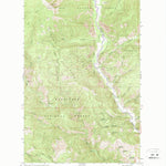 United States Geological Survey Tyee Mountain, WA (1968, 24000-Scale) digital map