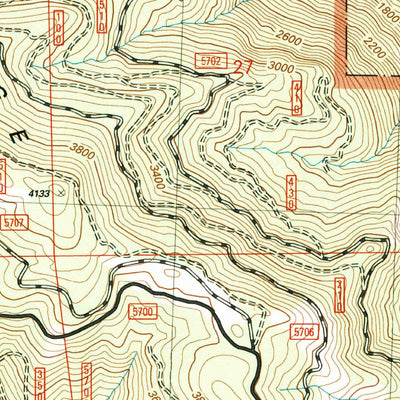 United States Geological Survey Tyee Mountain, WA (2004, 24000-Scale) digital map