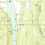 United States Geological Survey Tyee, OR (1990, 24000-Scale) digital map