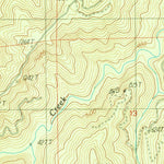 United States Geological Survey Tyee, OR (1990, 24000-Scale) digital map