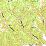 United States Geological Survey Tygarts Valley, KY (1962, 24000-Scale) digital map