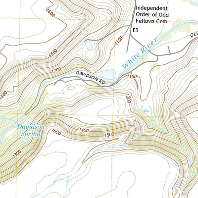 United States Geological Survey Tygh Valley, OR (2020, 24000-Scale) digital map