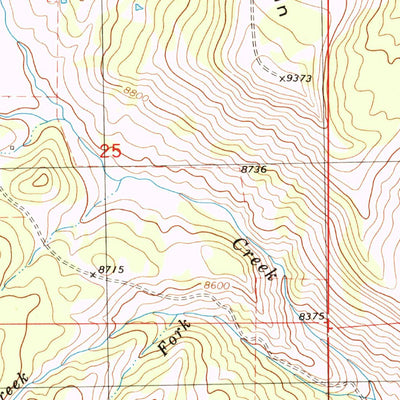 United States Geological Survey Tyler Mountain, CO (1980, 24000-Scale) digital map