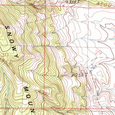 United States Geological Survey Tyler, MT (1986, 24000-Scale) digital map