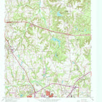 United States Geological Survey Tyler North, TX (1966, 24000-Scale) digital map