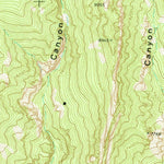 United States Geological Survey Tyler Peak, ID (1969, 24000-Scale) digital map