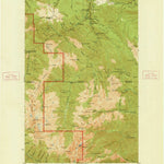 United States Geological Survey Tyler Peak, WA (1948, 62500-Scale) digital map