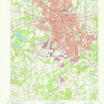 United States Geological Survey Tyler South, TX (1966, 24000-Scale) digital map