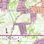 United States Geological Survey Tyler South, TX (1966, 24000-Scale) digital map