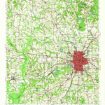 United States Geological Survey Tyler, TX (1948, 62500-Scale) digital map