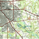 United States Geological Survey Tyler, TX (1991, 100000-Scale) digital map