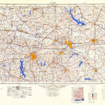 United States Geological Survey Tyler, TX-LA (1984, 250000-Scale) digital map