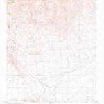United States Geological Survey Tylerhorse Canyon, CA (1965, 24000-Scale) digital map