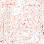 United States Geological Survey Tylerhorse Canyon, CA (1965, 24000-Scale) digital map