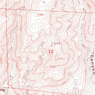United States Geological Survey Tylerhorse Canyon, CA (1965, 24000-Scale) digital map