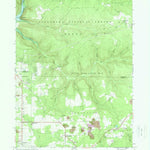United States Geological Survey Tylersburg, PA (1967, 24000-Scale) digital map