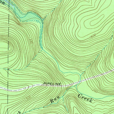United States Geological Survey Tylersburg, PA (1967, 24000-Scale) digital map