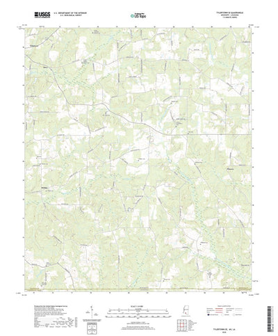 United States Geological Survey Tylertown SE, MS (2020, 24000-Scale) digital map