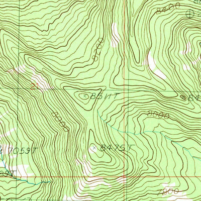 United States Geological Survey Tyndall Meadows, ID (1988, 24000-Scale) digital map