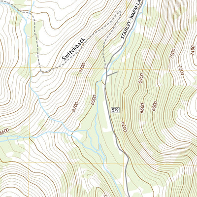United States Geological Survey Tyndall Meadows, ID (2020, 24000-Scale) digital map