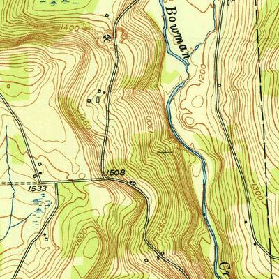 United States Geological Survey Tyner, NY (1951, 24000-Scale) digital map