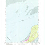 United States Geological Survey Tyonek A-1 NW, AK (1979, 25000-Scale) digital map