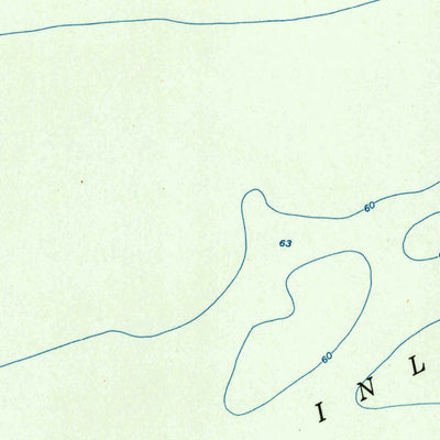 United States Geological Survey Tyonek A-2, AK (1952, 63360-Scale) digital map