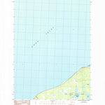 United States Geological Survey Tyonek A-2 SE, AK (1986, 25000-Scale) digital map