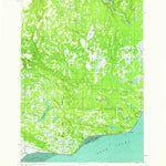 United States Geological Survey Tyonek A-4, AK (1958, 63360-Scale) digital map