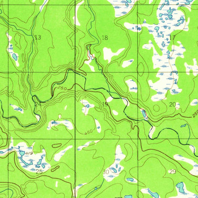 United States Geological Survey Tyonek A-4, AK (1958, 63360-Scale) digital map
