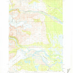 United States Geological Survey Tyonek A-6, AK (1958, 63360-Scale) digital map