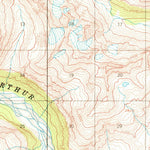 United States Geological Survey Tyonek A-6, AK (1958, 63360-Scale) digital map