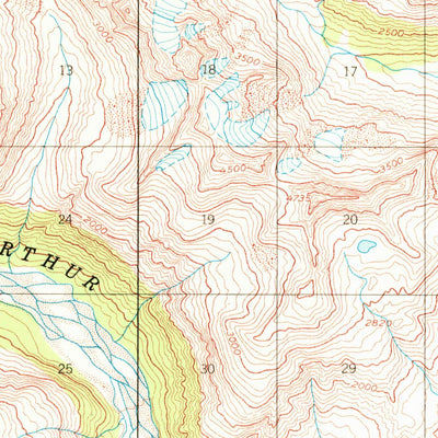 United States Geological Survey Tyonek A-6, AK (1958, 63360-Scale) digital map