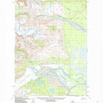 United States Geological Survey Tyonek A-6, AK (1959, 63360-Scale) digital map