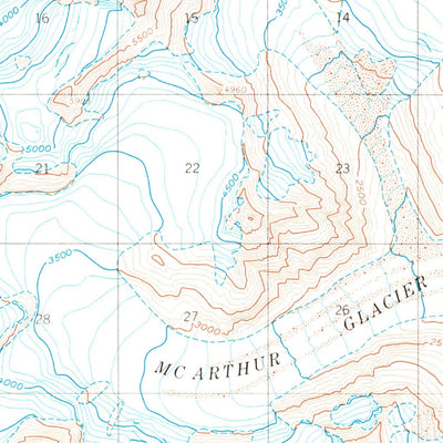 United States Geological Survey Tyonek A-7, AK (1958, 63360-Scale) digital map