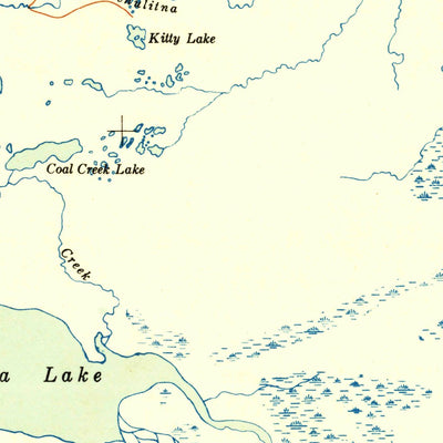United States Geological Survey Tyonek, AK (1949, 250000-Scale) digital map