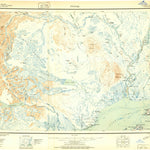 United States Geological Survey Tyonek, AK (1951, 250000-Scale) digital map