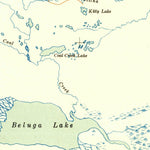 United States Geological Survey Tyonek, AK (1951, 250000-Scale) digital map