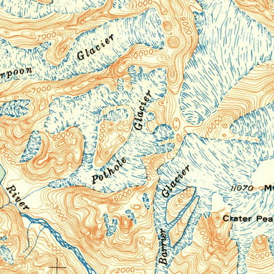 United States Geological Survey Tyonek, AK (1951, 250000-Scale) digital map