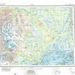 United States Geological Survey Tyonek, AK (1958, 250000-Scale) digital map