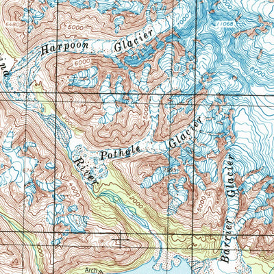 United States Geological Survey Tyonek, AK (1958, 250000-Scale) digital map