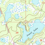 United States Geological Survey Tyonek B-1 NE, AK (1979, 25000-Scale) digital map