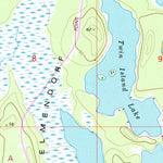 United States Geological Survey Tyonek B-1 SE, AK (1979, 25000-Scale) digital map