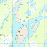 United States Geological Survey Tyonek B-2, AK (1958, 63360-Scale) digital map