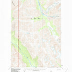 United States Geological Survey Tyonek B-8, AK (1958, 63360-Scale) digital map